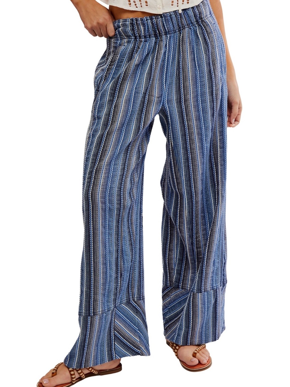 Free People
Day's End Linen Pull-On Pants XS